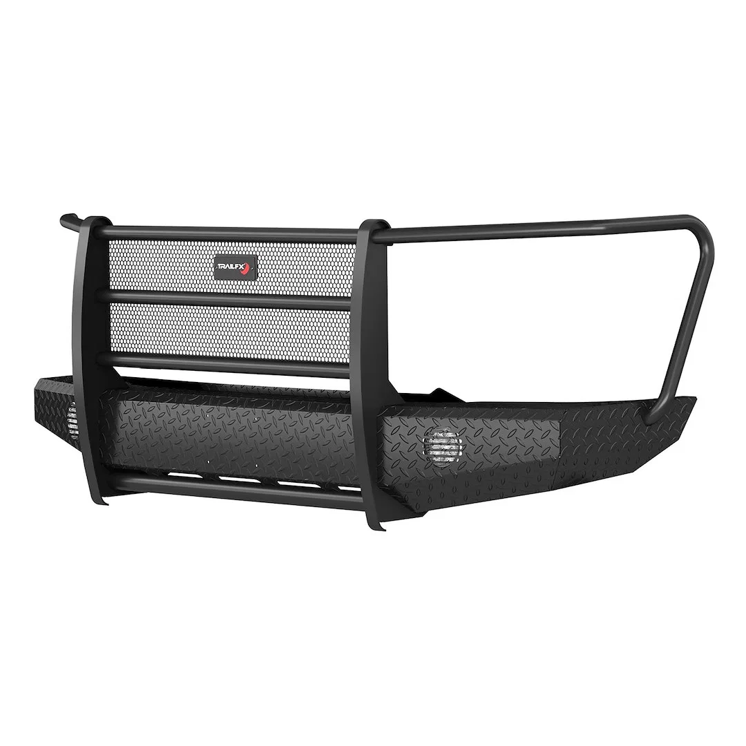 FX3030A – TRAILFX Bumper, One Piece Design Direct Fit Use Original/ Factory Mounting Hardware With Grille Guard/ Gril...
